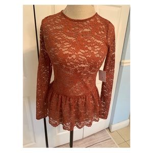 Tiny willow size XS top
